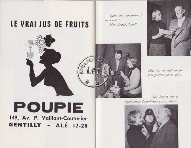 Les programmes de Théatre de l\